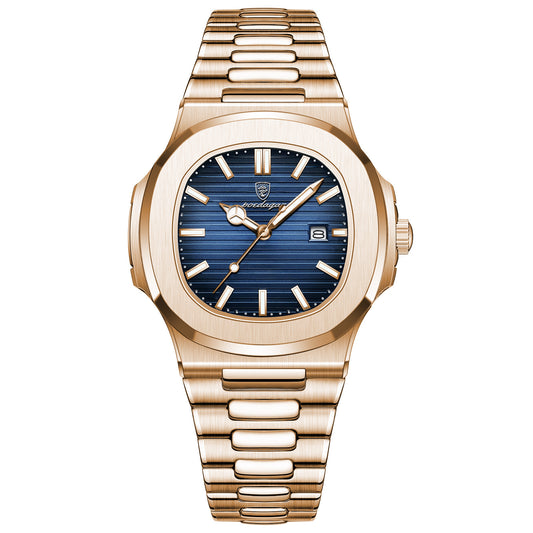 Poedagar-Top of the world Luxury Gold Watch