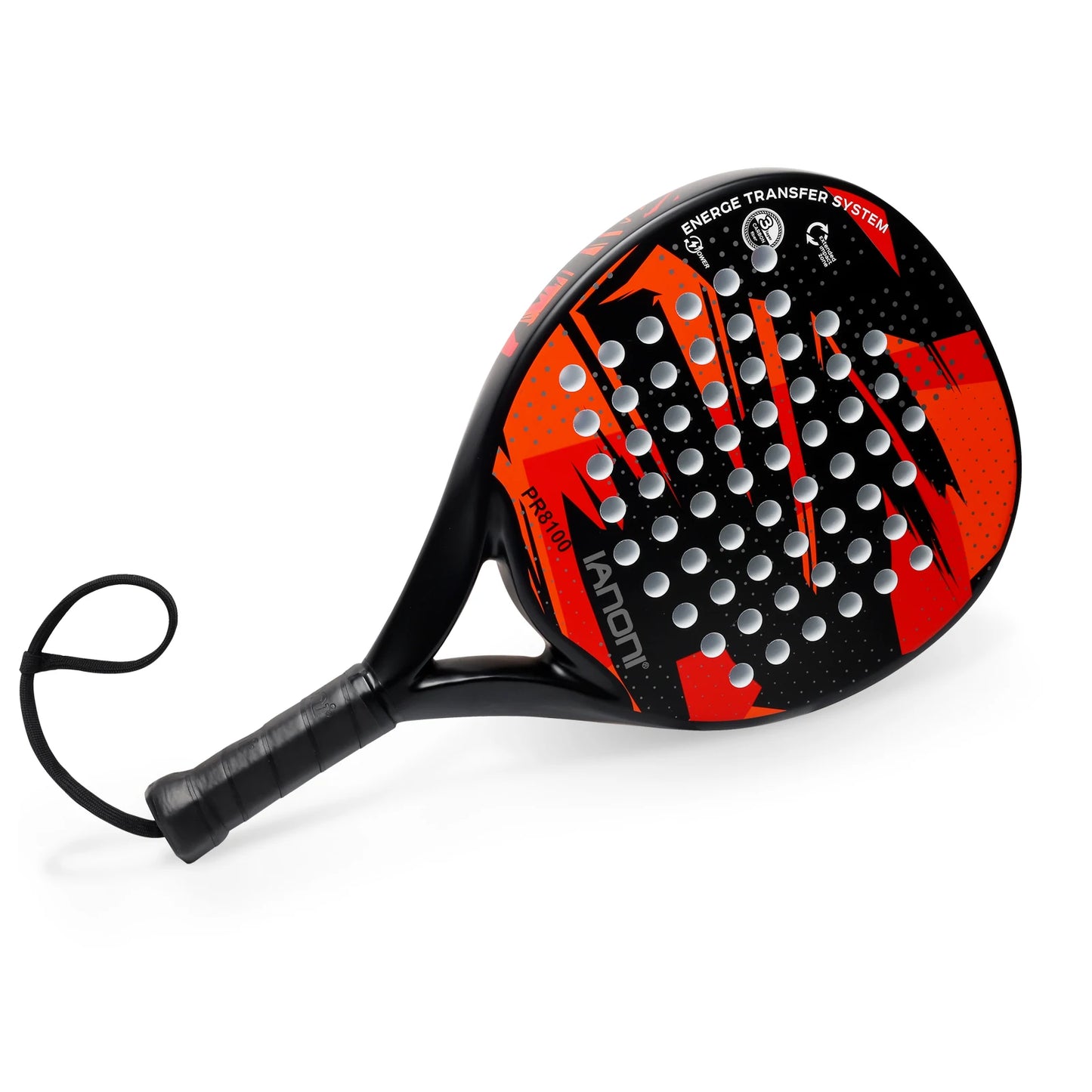 Lightweight Carbon Fiber Padel Racket with EVA Memory Foam Core