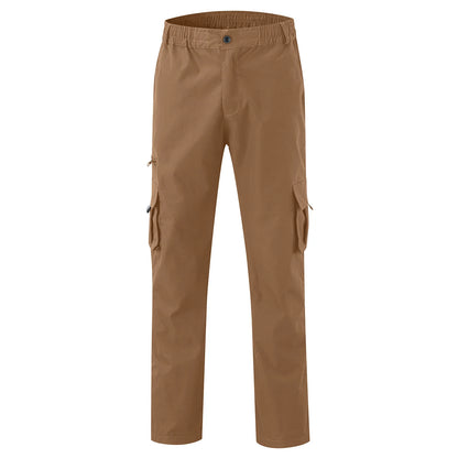 Men's Cargo Jogger Sweatpants - Casual, Multi-Pocket, Military Tactical Baggy Trousers